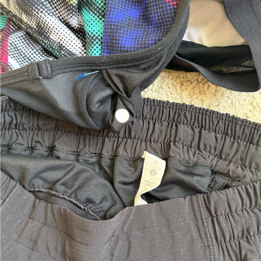 lululemon set athletica Black Women's Athletic Shorts - Picture 8 of 8